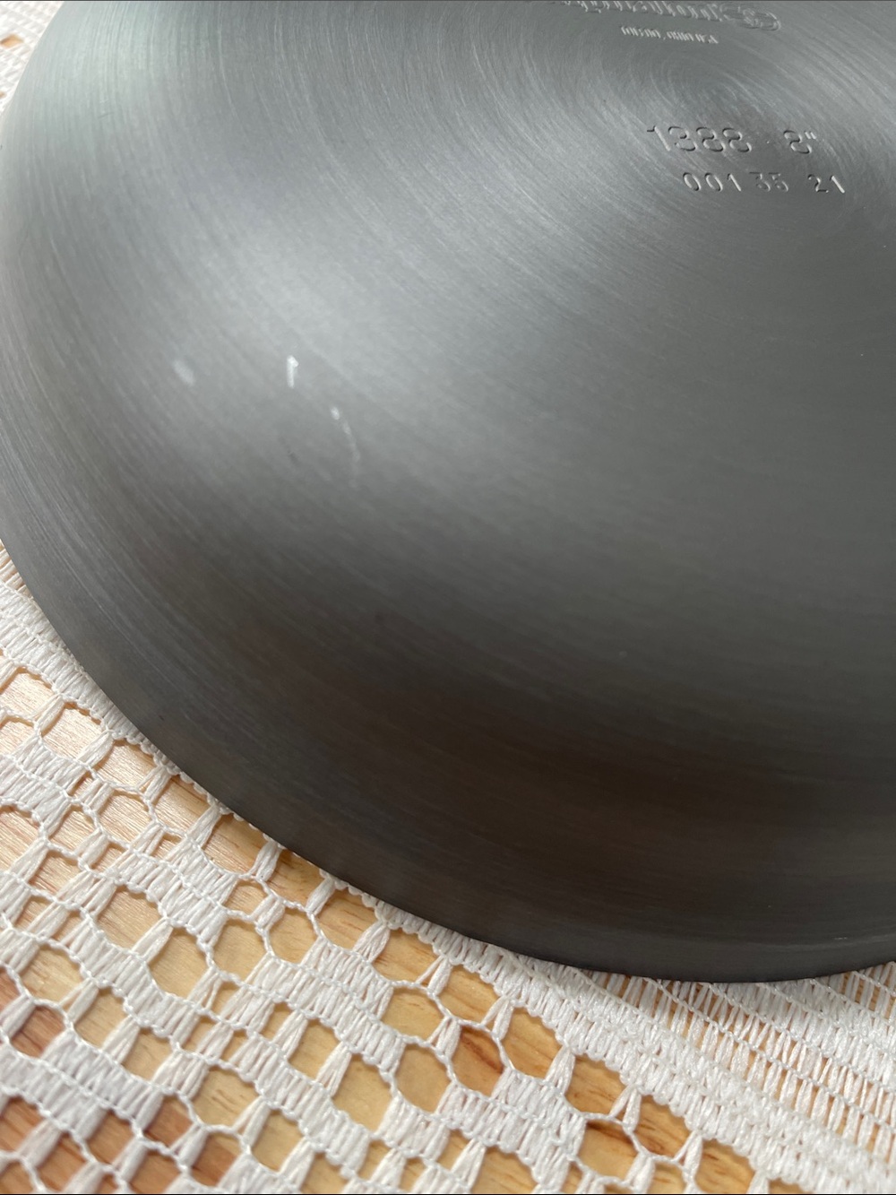Calphalon Black Nonstick Skillet with Silver Handle - Picture 9 of 10